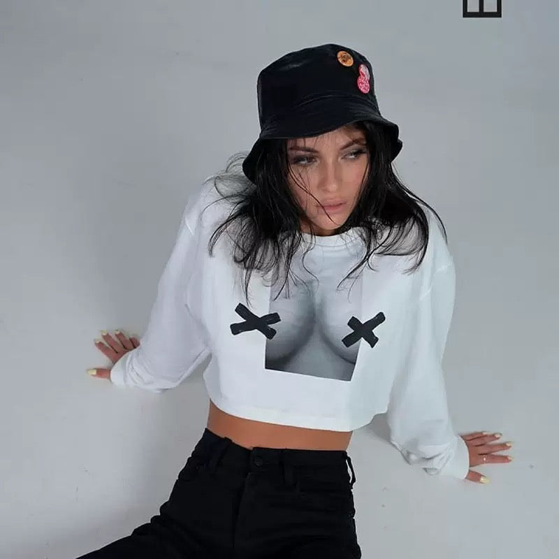 Дамска блуза Bold Illusion SS25-Thedresscode