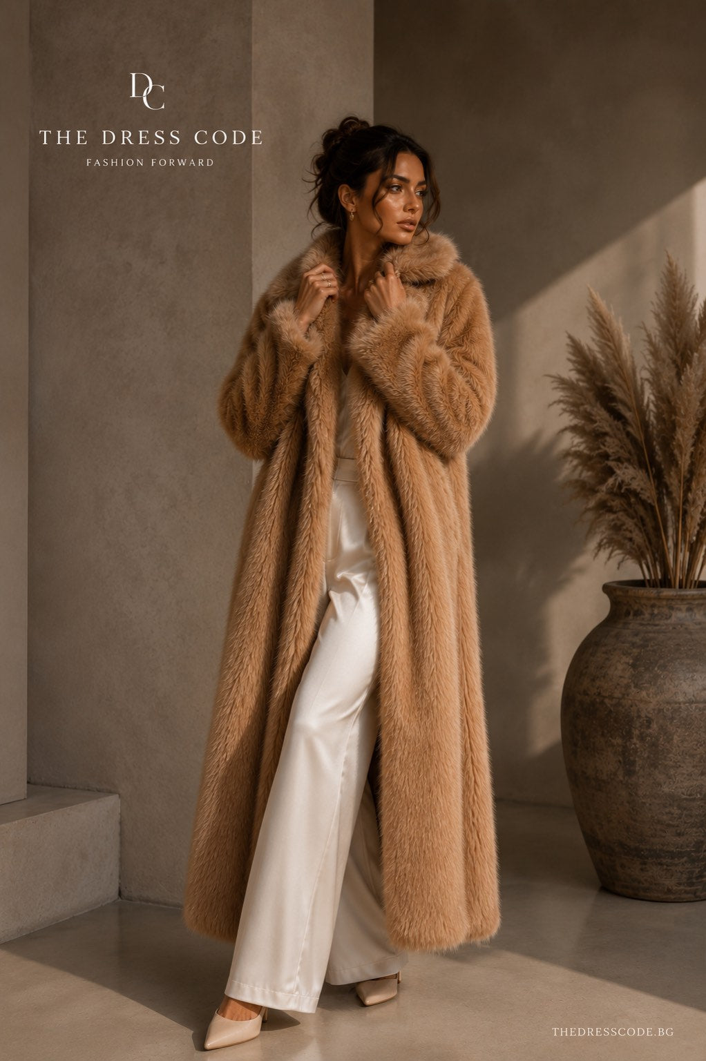Дамско палто Toffee Élégance SS27