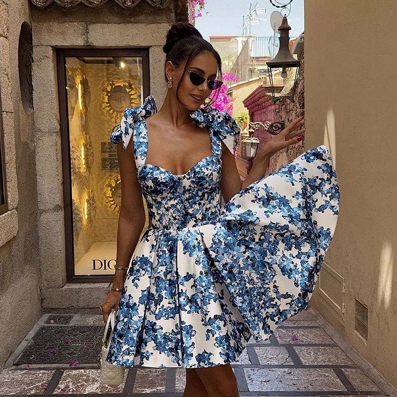 Дамска рокля Floral Symphony SS25-https://detail.1688.com/offer/859541717103.html?spm=a360q.8274423%2Fnew.goods.productimage-Thedresscode
