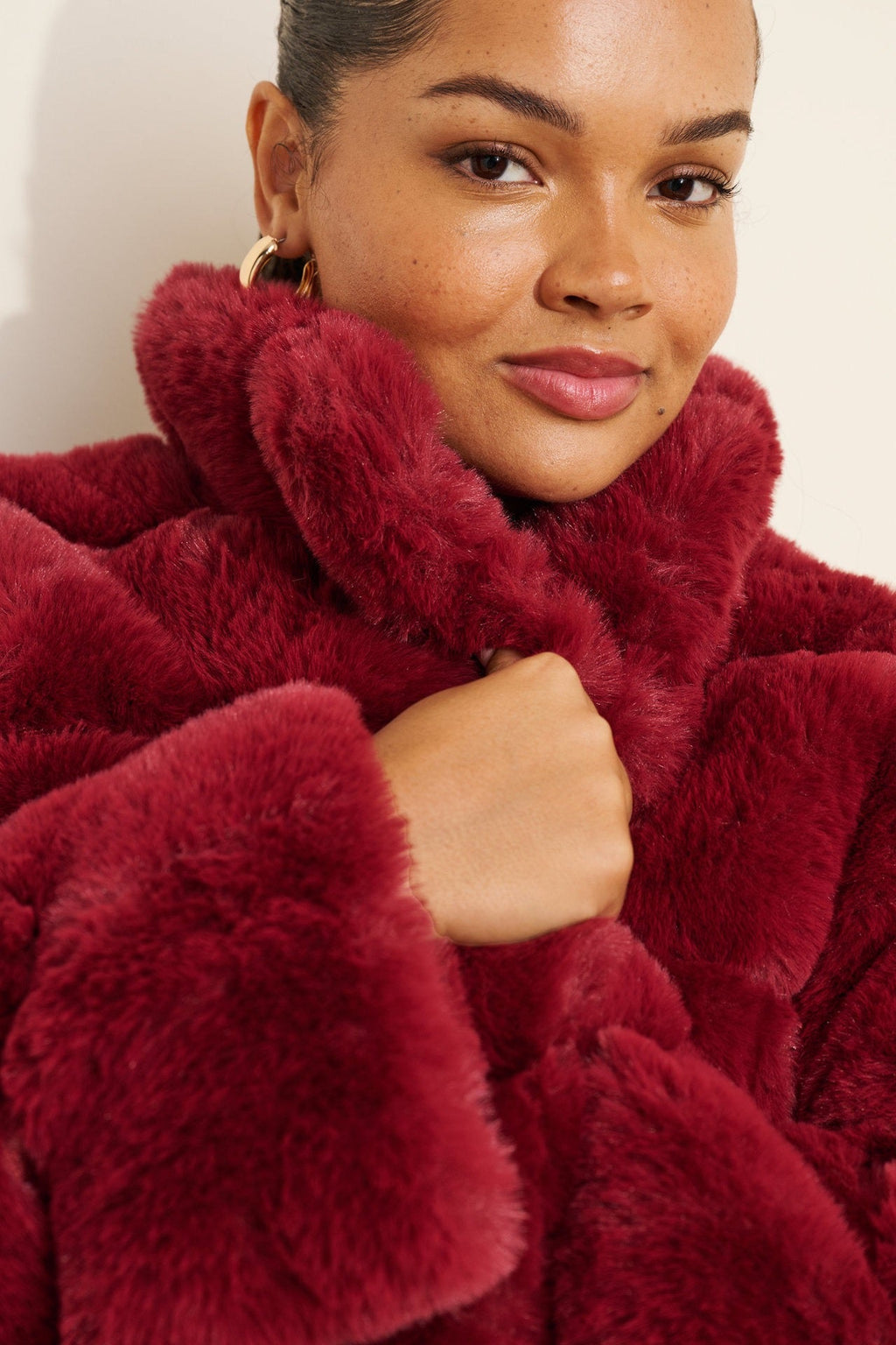 Дамско палто Burgundy Muse SS27