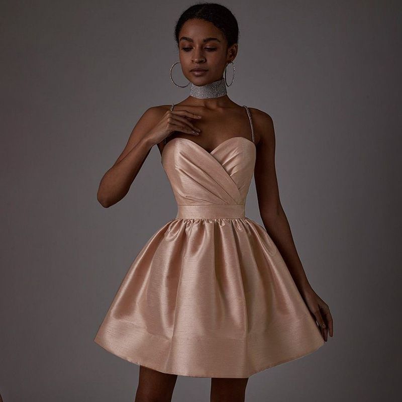 Дамска рокля Champagne Muse SS25-https://detail.1688.com/offer/671900995754.html?spm=a26352.b28411319.offerlist.15.5e3c1e62T0Cm88-Thedresscode