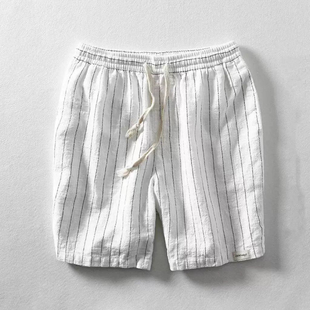 Мъжки къси панталони Elite Stripe White SS26