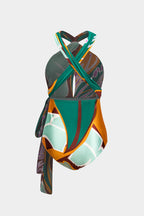 Дамски бански + пола Multicolors SS25-бански-Thedresscode