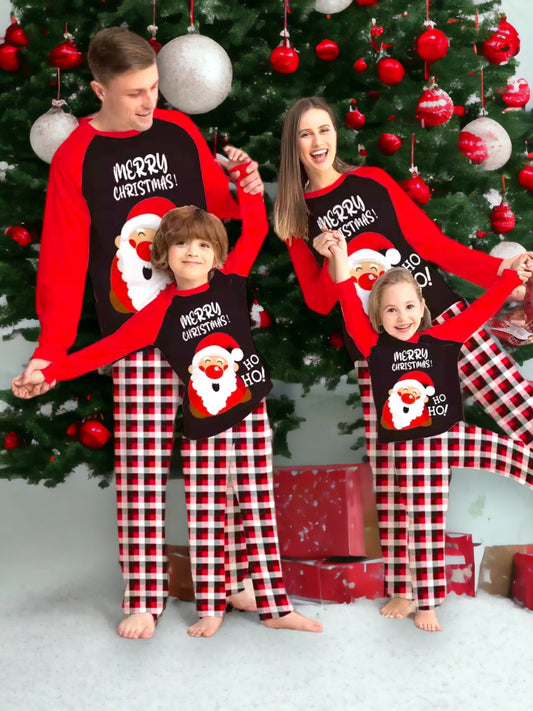 Семейни коледни пижами Merry Christmas HO-HO 24'-Семейни коледни пижами Merry Christmas HO-HO 24'-Thedresscode