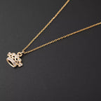 Дамско колие с висулка Gold Crown 24'-Дамско колие с висулка Gold Crown 24'-Thedresscode