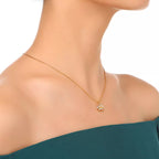 Дамско колие с висулка Gold Crown 24'-Дамско колие с висулка Gold Crown 24'-Thedresscode