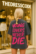 Дамска тениска YOUNG LOVERS FW 2026-Apparel & Accessories-Thedresscode