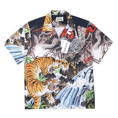 Мъжка риза Black Tiger SS24'-Мъжка риза Black Tiger SS24'-Thedresscode