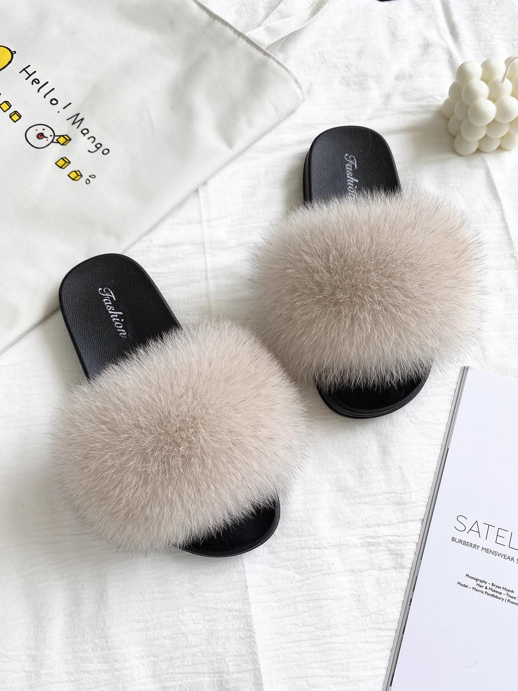 Дамски чехли Rich Fluff 23'-Дамски чехли Rich Fluff 23'-Thedresscode