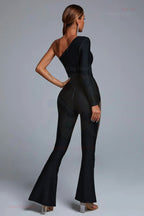 Дамски гащеризон One Shoulder Diamond FW 2026-Thedresscode