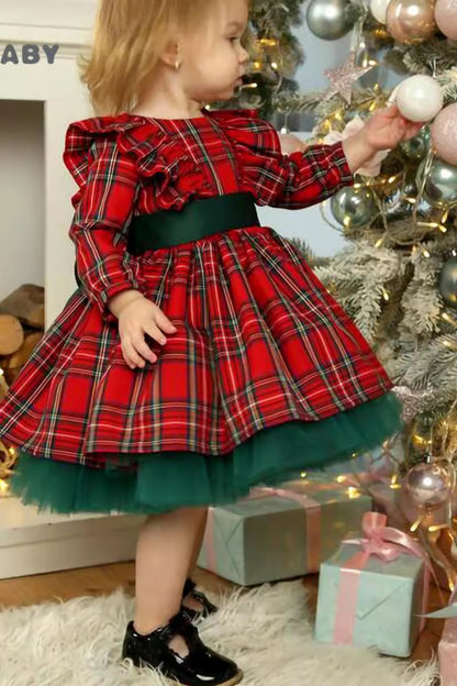 Детска рокля Christmas Square 24'-Детска рокля Square 24'-Thedresscode