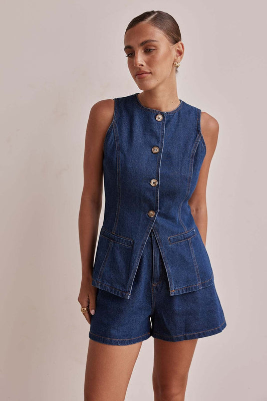 Дамски комплект Denim Chic Buttons SS25-https://detail.1688.com/offer/808489071548.html?kj_agent_plugin=aibuy-Thedresscode