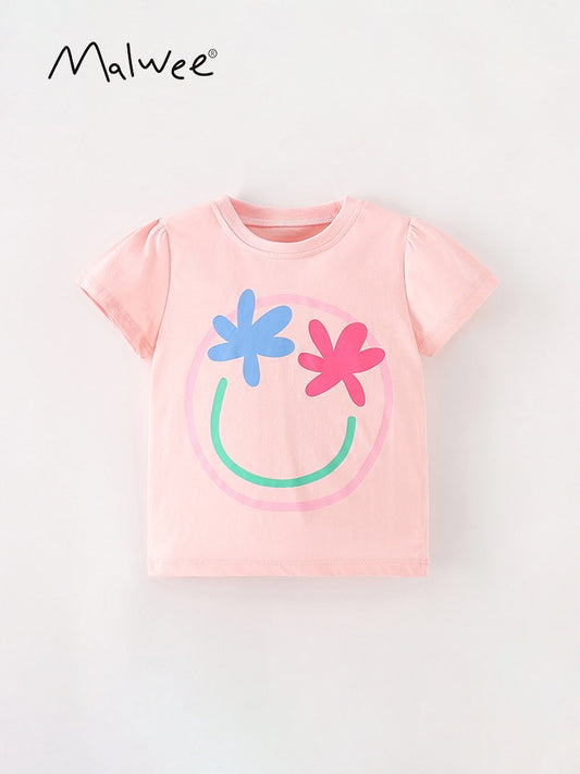 Детска тениска Pink Smile 24'-Детска тениска Pink Smile 24'-Thedresscode