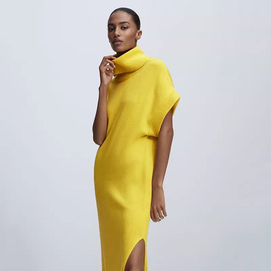 Дамска рокля Yellow Mood 23'-Дамска рокля Yellow Mood 23'-Thedresscode