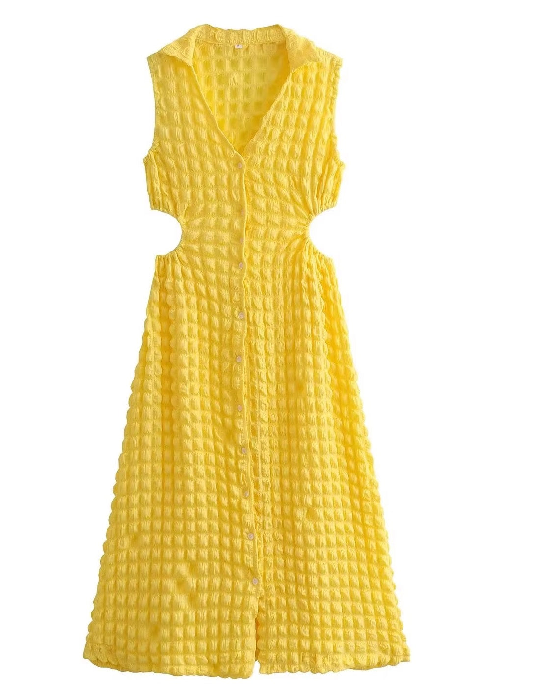 Дамска рокля Yellow Gaya 24'-Дамска рокля Yellow Gaya 24'-Thedresscode