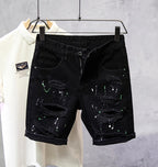 Мъжки къси дънки Splashes **SALE 25**-https://detail.1688.com/offer/890488351959.html?kj_agent_plugin=aibuy-Thedresscode