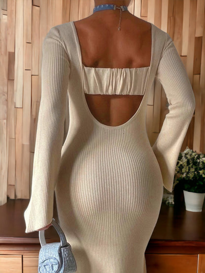 Дамска рокля Sexy Knitted 24'-Дамска рокля Sexy Knitted 24'-Thedresscode