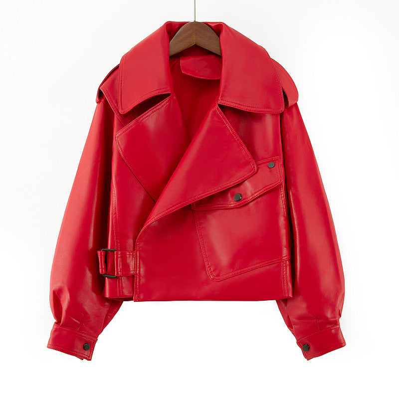 Дамско кожено яке Red Mood SS26