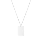 Дамско колие с квадратна висулка 24'-Дамско колие с квадратна висулка 24'-Thedresscode