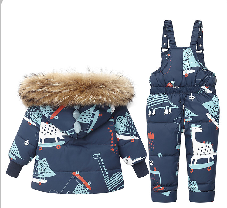 Детски ски комплект Blue Dino **SALE 25**