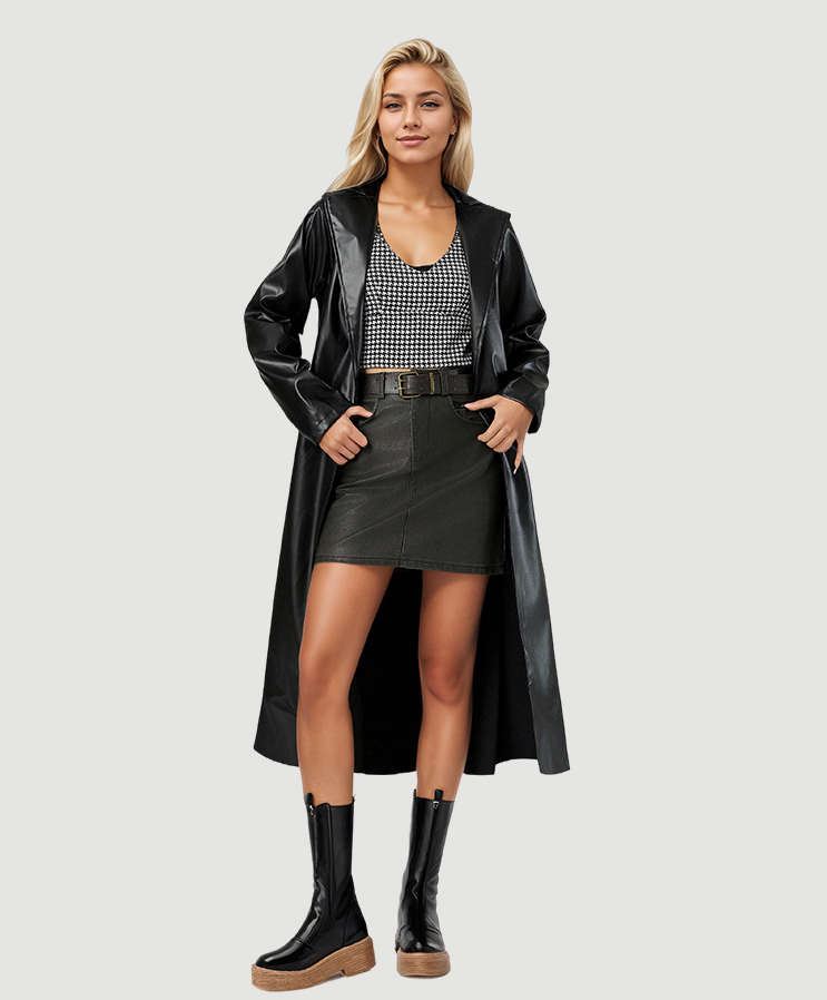 Дамски шлифер Black Vow FW 2026-https://detail.1688.com/offer/827419161953.html-Thedresscode