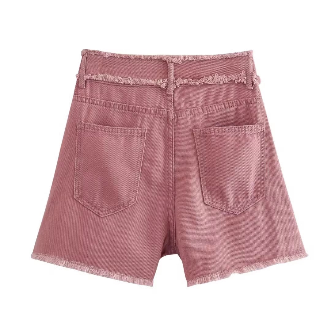 Дамски дънкови къси панталони Lavra 24'-Дамски дънкови къси панталони Lavra 24'-Thedresscode