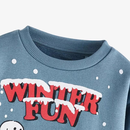 Детска блуза Winter Fun SS24'-Детска блуза Winter Fun SS24'-Thedresscode