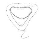 Дамско трислойно колие Pearl 24'-Дамско трислойно колие Pearl 24'-Thedresscode