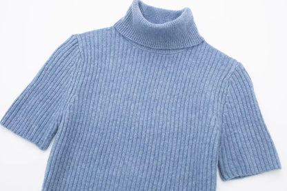 Дамски къс пуловер Blue Mood 24'-Дамски къс пуловер Blue Mood 24'-Thedresscode