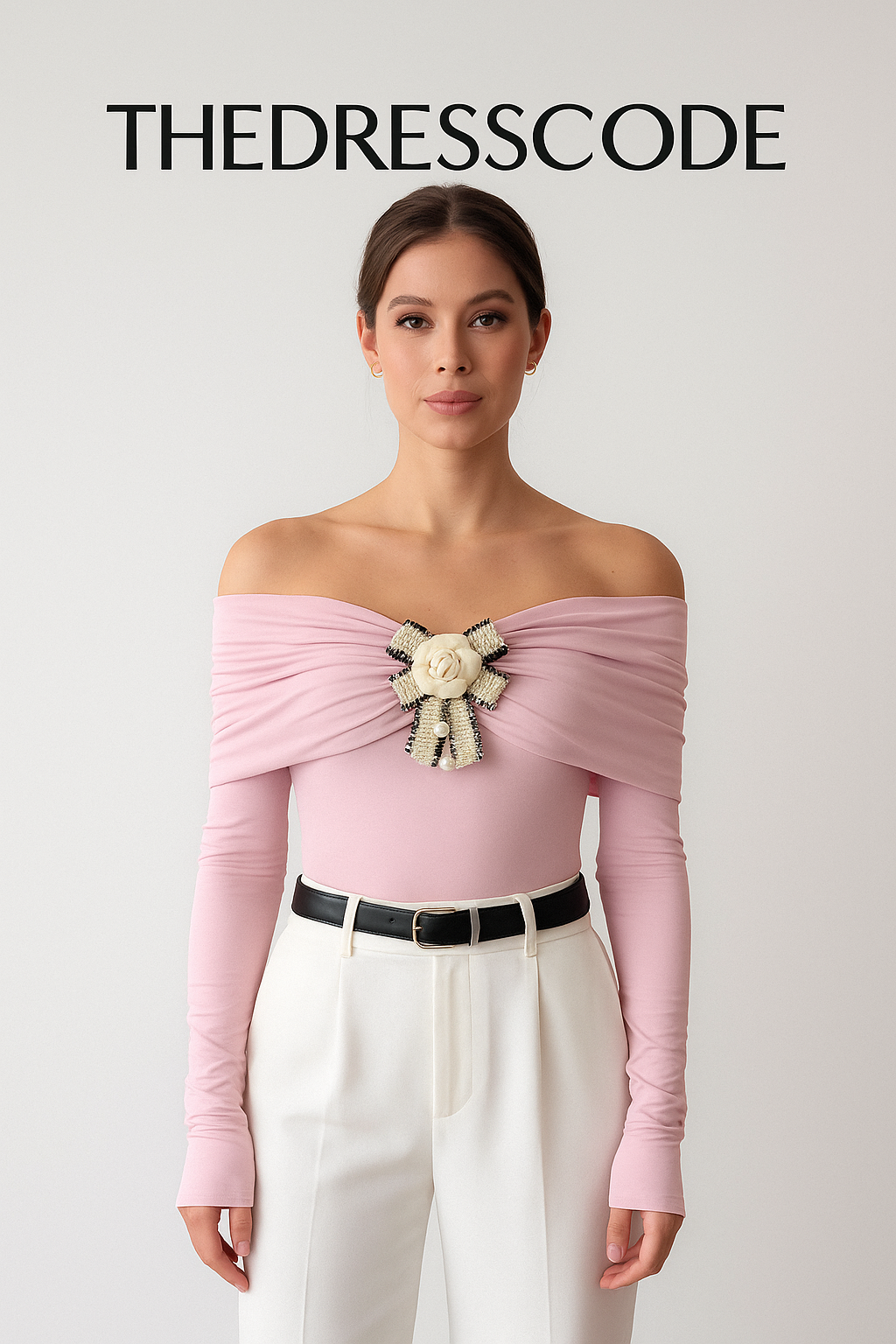 Дамска блуза Blush Elegance SS 2026-Thedresscode