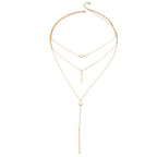 Дамско многослойно колие Ahinora 24'-Дамско многослойно колие Ahinora 24'-Thedresscode