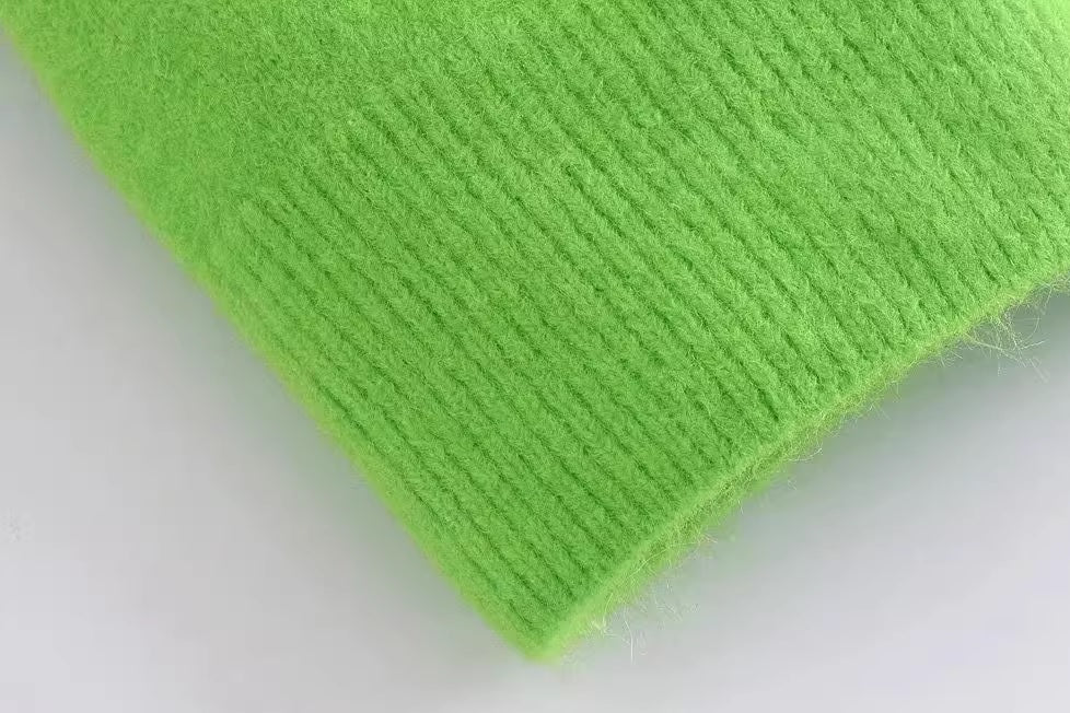 Дамски пуловер Green Vibes 24'-Дамски пуловер Green Vibes 24'-Thedresscode