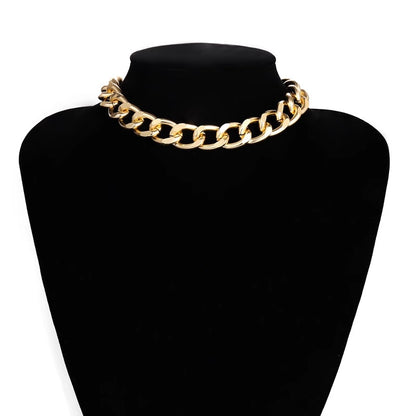 Дамско колие Gold Chain 24'-Дамско колие Gold Chain 24'-Thedresscode