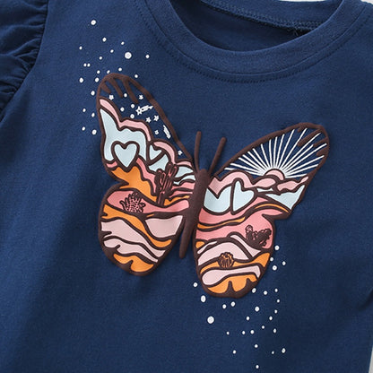 Детска тениска Butterfly 24'-Детска тениска Butterfly 24'-Thedresscode