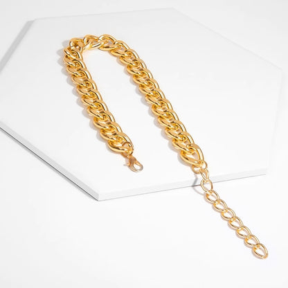 Дамско колие Gold Chain 24'-Дамско колие Gold Chain 24'-Thedresscode