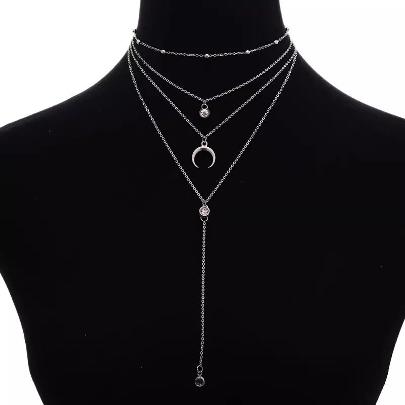 Дамско многослойно колие Tenderness 24'-Дамско многослойно колие Tenderness 24'-Thedresscode