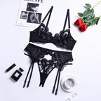 Дамски комплект бельо Black Heart SS25-Дамски комплект бельо от три части Black Heart 24'-Thedresscode