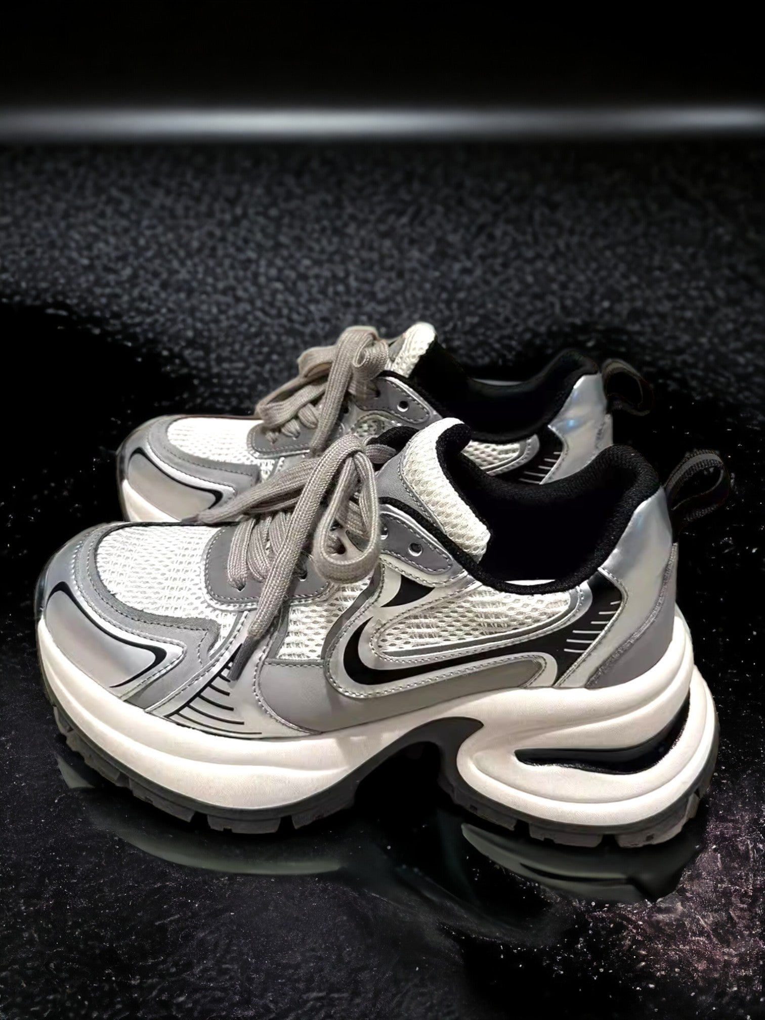 Дамски обувки Galaxy Silver 24'-Дамски обувки Galaxy Silver 24'-Thedresscode
