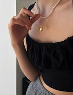 Дамско сребърно колие Diamond Heart 24'-Дамско сребърно колие Diamond Heart 24'-Thedresscode