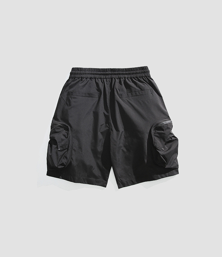 Мъжки къси панталони Black Cargo**SALE 25**