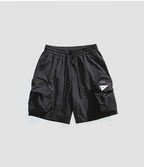 Мъжки къси панталони Black Cargo**SALE 25**-Thedresscode