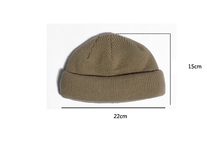 Мъжка плетена шапка тип пъпеш 24'-Мъжка плетена шапка тип пъпеш 24'-Thedresscode