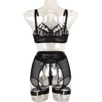 Дамски комплект от три части Sexy Mesh SS25-Дамски комплект от три части Sexy Mesh SS24'-Thedresscode