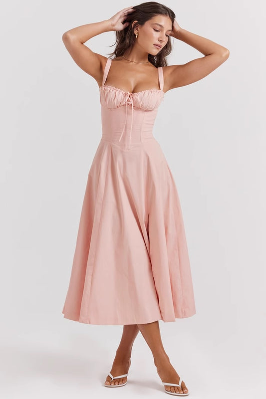 Дамска рокля Pink Ava 24'-Дамска рокля Pink Ava 24'-Thedresscode