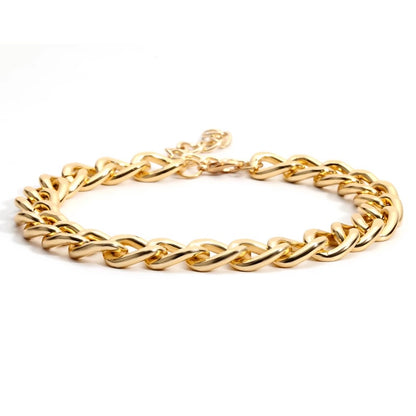 Дамско колие Gold Chain 24'-Дамско колие Gold Chain 24'-Thedresscode