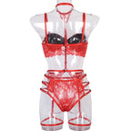 Дамски комплект Mood Sexy SS25-Дамски комплект от три части Mood Sexy SS24'-Thedresscode