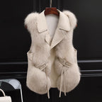 Дамски елек Nude Luxury FW 2026-Дамски елек Nude Luxury 24'-Thedresscode