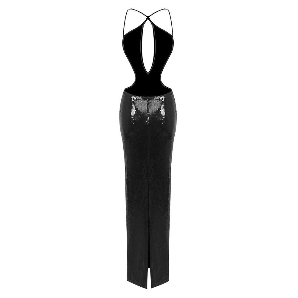 Макси рокля с пайети Darling FW 2026-Макси рокля с пайети Darling 24'-Thedresscode