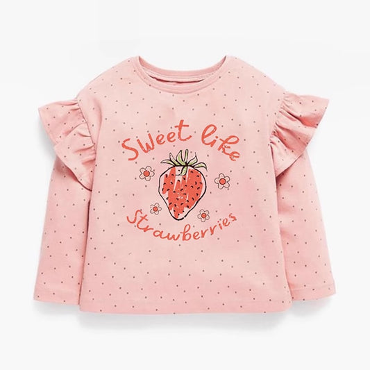 Детска блуза Sweet like Strawberries 24'-Детска блуза Sweet like Strawberries 24'-Thedresscode