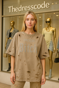 Дамска тениска MOOD BITCH FW 2026-Дамска тениска Namaste 24'-Thedresscode